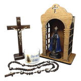 Kit Oratório Nossa Senhora Aparecida Premium