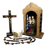 Kit Oratório Sagrada Família Premium