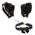 Kit Orelha De Gato Com Colar De Sininho Cosplay Kawaii Anime
