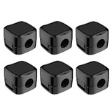 Kit Organizador De Cabo Fio Clip Magnético 6pcs Para Casa Cor Preto