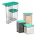 Kit Organizador Potes Herméticos Dubai 2,5l 1,5l E1l