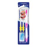 Kit Ortodontico Dentalclean Escova Interdental E Passa Fio