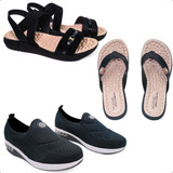 Kit Ortopedico Feminino Sandalia