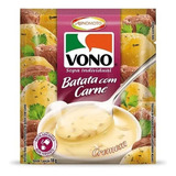 Kit Outono Inverno 10 Sopas Vono Batata Com Carne Sachê 18g