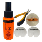 Kit P/ Mega Hair Queratina+removedor+alicate+separador Mecha
