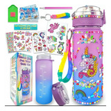Kit P  Decorar Garrafa Unicórnio