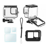 Kit P Gopro Hero 13 12 11 10 Black Estanque Película Capa