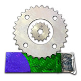 Kit P honda Relação Competição Titan fan150 Coroa 33 Pin 13