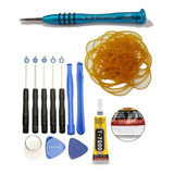 Kit P Manutençao Celular Ferramentas Cola Elásticos Top