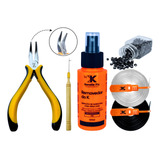 Kit P Mega Hair Removedor micro Link alicate queratina agul