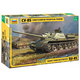 Kit P Montar Tanque Destroyer Su 85 Zvezda Tipo Revell 1 35