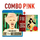 Kit P nk   Blu ray Truth About Love Tour   Cd Fan Edition