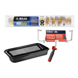Kit P Pintura Garfo Duplo Rolo Big 46 Cm Bandeja 4 3l