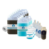 Kit P Piscina Fibra De Vidro Gel Azul Manta Resina 36m 