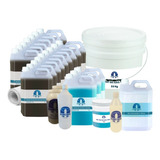 Kit P Piscina Fibra De Vidro Gel Azul Manta Resina 82m 