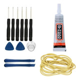 Kit P Reparo Celular Chaves Elásticos Cola