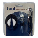 Kit P Vinho C Saca Rolha Cortador De Lacre Tampa