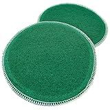 Kit Pad Boina Disco De Limpeza Abrasiva Verde Compatível Com Enceradeira WAP Brilha Up FW007482