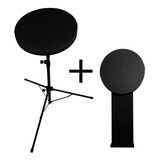 Kit Pad Estudo 10 Polegadas Com Estante Pad De Bumbo