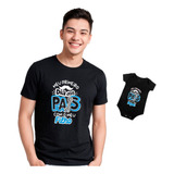 Kit Pai E Filho Camiseta body Meu Primeiro Dia Dos Pais