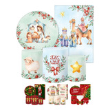 Kit Painéis E Capas De Cilindro Tecido Sublimado 3d Natal