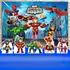 Kit Painel+display Festa Infantil Marvel Super Hero Squad
