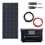 Kit Painel Placa Controlador Solar Fotovoltaica