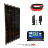 Kit Painel Placa Controlador Solar Fotovoltaica 150w Watts