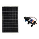 Kit Painel Placa Solar 50w 55w 60w Bomba Solar 12v 30w