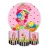 Kit Painel Redondo  Capa De Cilindro  Decoração Varios Temas