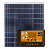 Kit Painel Solar 60w Controlador Pwm