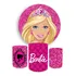 Kit Painel + Trio Capas De Cilindros Tema Brbie Girl Menina