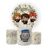 Kit Painel + Trio Cilindros Tema Harry Potter Baby Cartoon