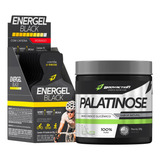 Kit Palatinose 300g Energel Black 10 Sachês Bodyaction
