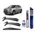 Kit Palheta Diant Bosch + Tras Vto Mitsubishi Asx 2012/...