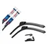 Kit Palheta Limpador Bosch Aerofit + Traseira Importada 