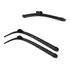 Kit Palheta Limpador Parabrisa Silicone Traseiro Dianteiro