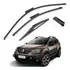 Kit Palhetas Limpador Parabrisa Silicone Duster 2020 À 2025