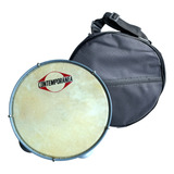 Kit Pandeiro 8 Polegadas Iniciante Contemporânea 18lt Capa