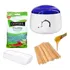 Kit Panela De Cera Depilação Aquecedor   200g Pérola N 3
