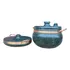 Kit Panela De Pressão De Pedra Sabão 7 L + Frigideira 24 Cm