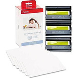 Kit Papel Canon + Cartucho Kp108in P/ Impressora Selphy 108f