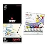 KIT PAPEL CANSON AQUARELA