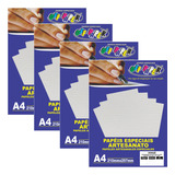 Kit Papel Verge 120g Branco Com 200 Folhas Off Paper