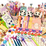 Kit Papelaria Fofa Escolar 12 Itens Lindos Kawai