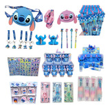 Kit Papelaria Fofa Stitch Kawaii Presente Criativo Escolar