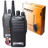 Kit Par 2 Radio Baofeng 777s Walk Talk Comunicador 16 Canais