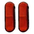 Kit Par 2 Refletores Olho De Gato Bengala Continental Gt 650