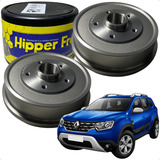 Kit Par 2 Tambor Campana Freio Traseiro Duster 4x2 1 6 2 0