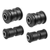 Kit Par 4 Bucha Feixe Mola Suspensão Traseira Strada Fiorino